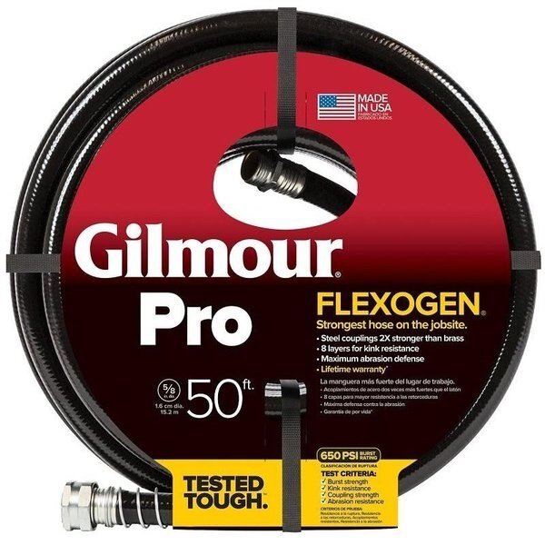 8658011001 Garden Hose, 50 ft L, Gilmour, Mfr#: 865801-1004/1001