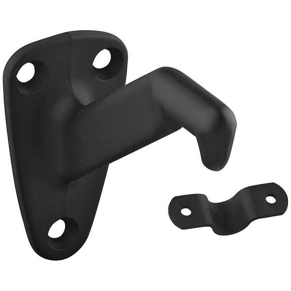 Handrail Bracket with Strap, 250 lb, DieCast Zinc, OilRubbed Bronze, National Hardware, Mfr#: N330-738