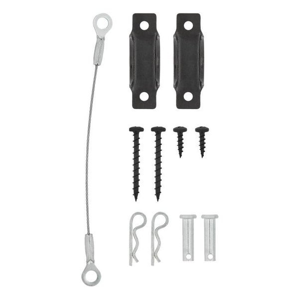 Furniture Anti Tip Kit, Steel, 1Piece, National Hardware, Mfr#: N260-160
