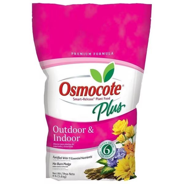Osmocote Smart Release IndoorOutdoor Plant Food, Granule, 8 lb, Miracle-Gro, Mfr#: 274850