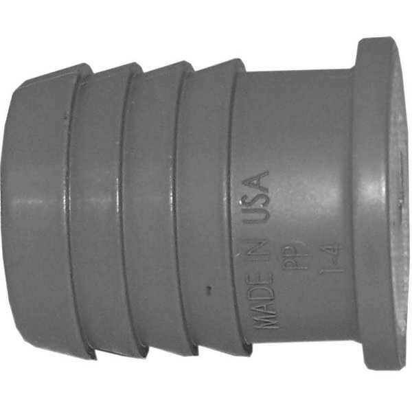 Pipe Plug, 1 in, Polyethylene, Gray, Plumb Eeze, Mfr#: UPPP-10