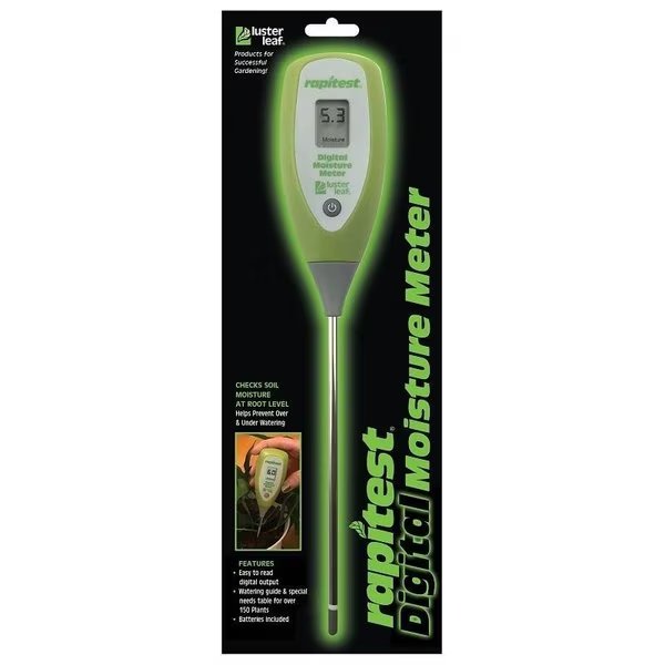 1825 Moisture Meter, Digital Display, Luster Leaf, Mfr#: 1825-6