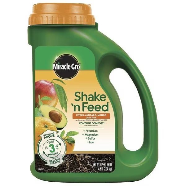 Shake 'n Feed Plant Food, Granule, 45 lb, Miracle-Gro, Mfr#: 3002710
