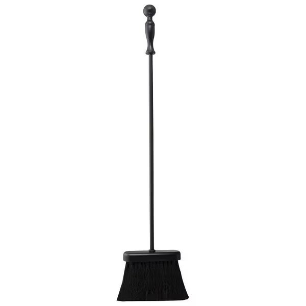 Simple Space Hearth Brush, 26 in Length, Black, Simple Spaces, Mfr#: A07262BK