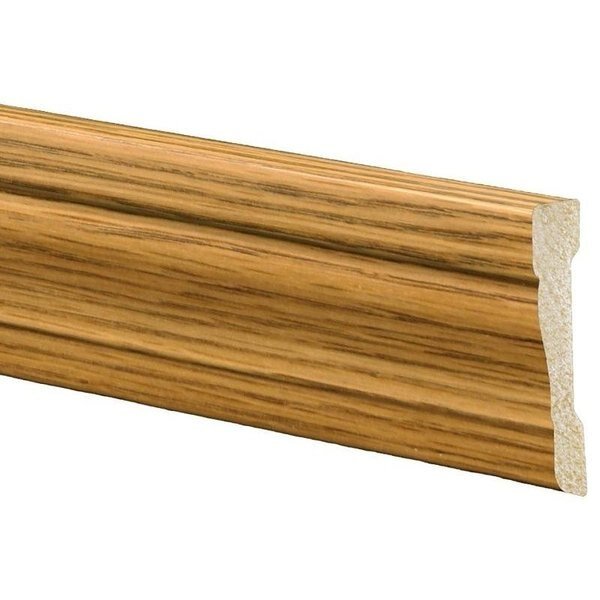 Casing Moulding, 238 in W, 1116 in H, Polystyrene, Ultra Oak, Inteplast Group, Mfr#: 43520700802