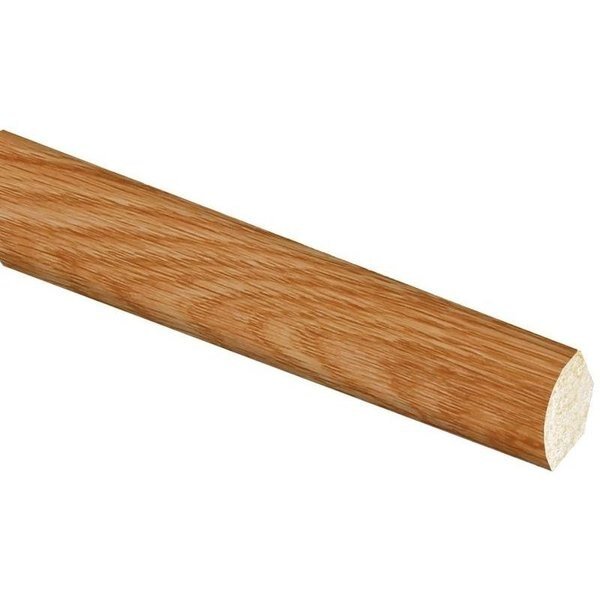 107 Quarter Round Moulding, 8 ft L, 916 in W, Oak WoodPolystyrene, Inteplast Group, Mfr#: 41070800806