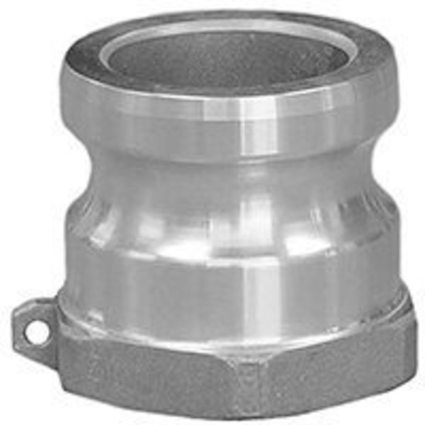 ABBOTT RUBBER QA-300-DC Hose Coupling, 3 in FNPT, Aluminum, Abbott Rubber, Mfr#: QA-300-DC
