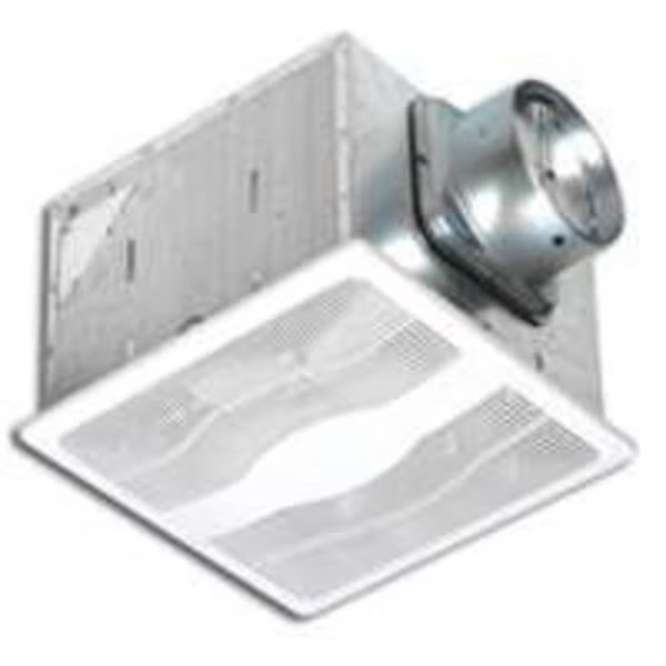Air King E130S/ES130S Exhaust Fan, 130 cfm, White, 0.3 A, Air King, Mfr#: E130S/ES130S