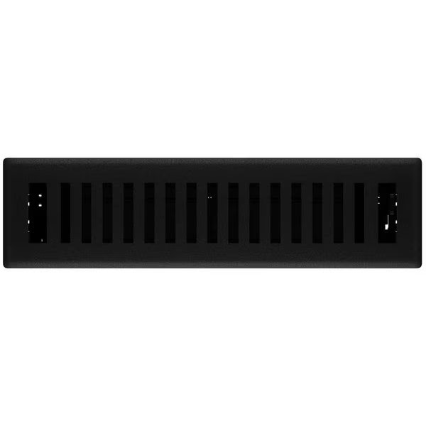 Floor Register, Polystyrene, Black Iron, Imperial, Mfr#: RG3437