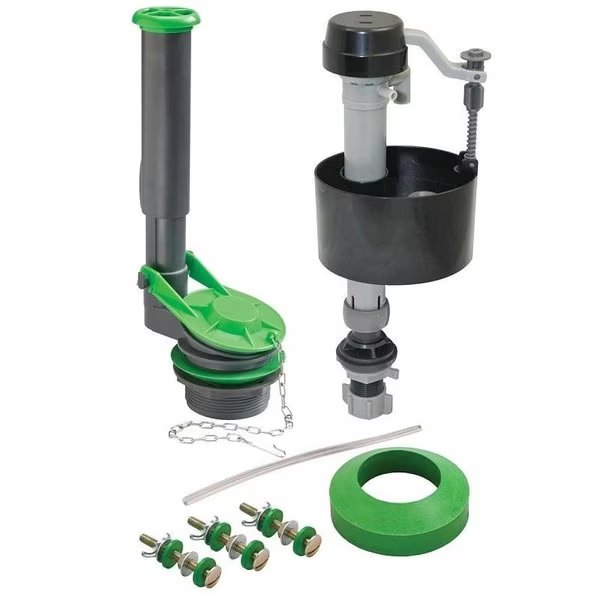 Toilet Tank Repair Kit, Plastic, GrayGreen, Plumb Pak, Mfr#: K830-16BX