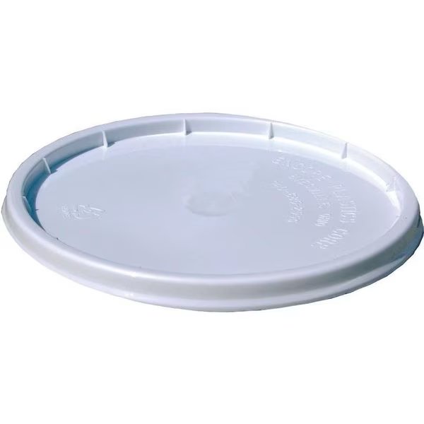 10000 PryOff Lid, HDPE, White, Encore Plastics, Mfr#: 1000524