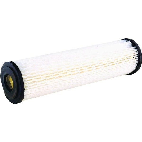 Water Filter Cartridge, 20 um Filter, Water Filter Media, Resin Infused Cellulose, Pentair, Mfr#: RS1-DS12-S18