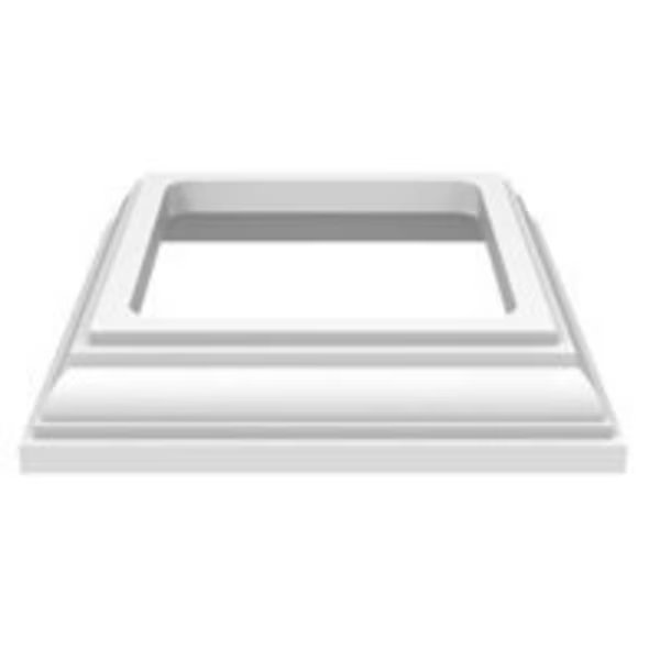 Heritage Base Trim, Vinyl, White, For Williamsburg, Traditional, Select, Posts, Xpanse, Mfr#: 73012503