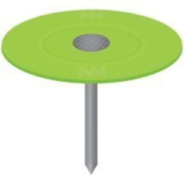 Stinger 135071 Cap Nail, 1-1/4 in L, 12, Flat Head, 2000, Stinger, Mfr#: 135071