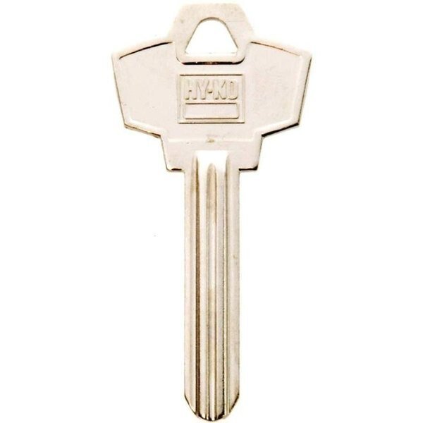 Key Blank, Brass, Nickel, For Schlage Cabinet, House Locks and Padlocks, Hy-Ko, Mfr#: 11010SC22
