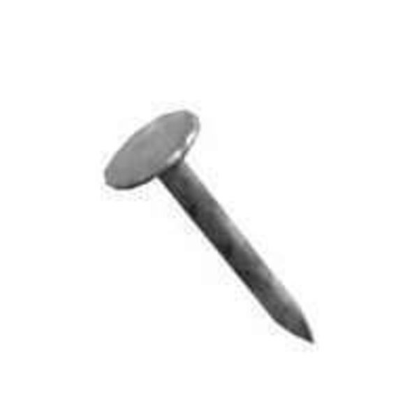 Roofing Nail, 2-1/2 in L, 8D, Steel, Electro Galvanized Finish, Pro-Fit, Mfr#: 132159
