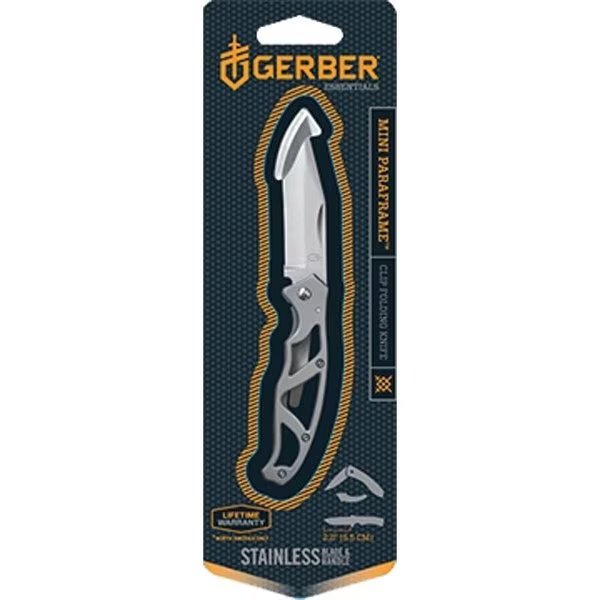 Folding Pocket Knife, 222 in L Blade, High Carbon Stainless Steel Blade, 1Blade, Gerber, Mfr#: 22-48485