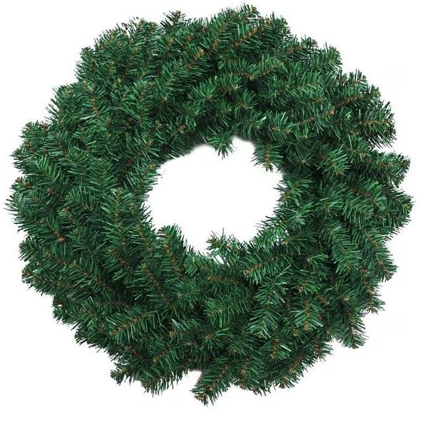 0 Tillamook Fir Wreath, Hook for Hanging Mounting, Santas Forest, Mfr#: 7018