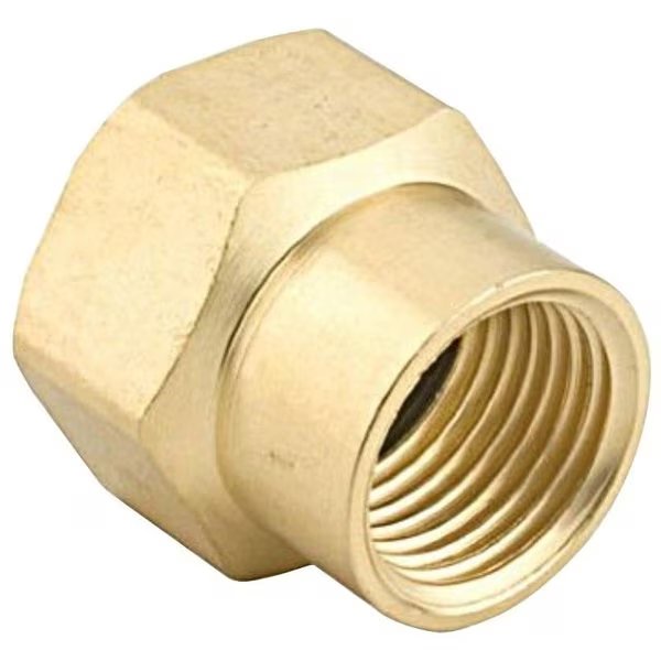 Hose Connector, 58 x 34 in, FNPT x FNH, Brass, Gilmour, Mfr#: 800574-1001