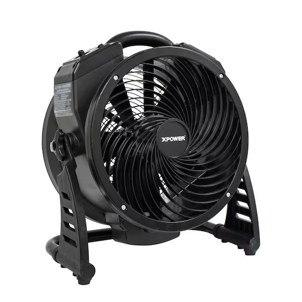 CFM Variable Speed Brushless DC Motor Axial Air Mover with Ozone Generator, Xpower, Mfr#: M-27