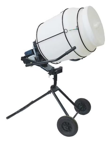White Food Grade Mixer, 120V, 3/4HP, Kushlan Products, Mfr#: 450DD