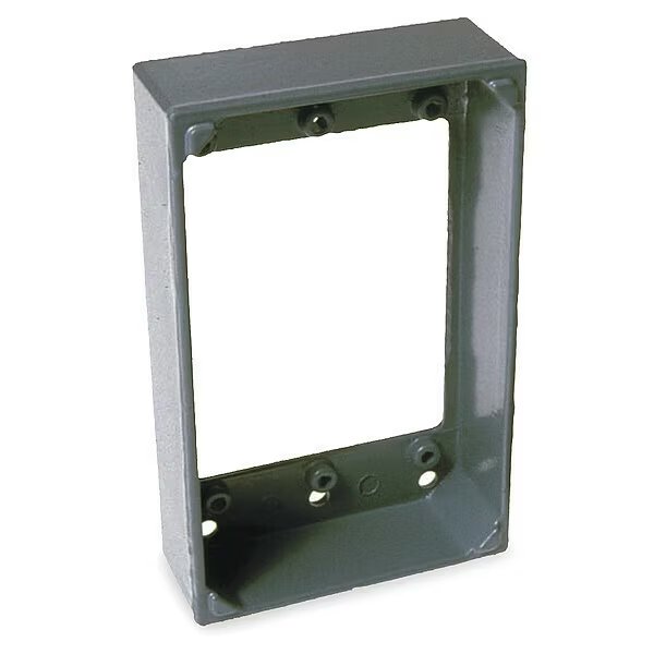 Extension Box, 1 Gang(s), Aluminum, Extension/Adapter Box Type, Bell Outdoor, Mfr#: 5406-0