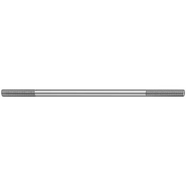 Double-End Threaded Rod, 3/8"-24 Thread to 3/8"-24 Thread, 2 ft, Aluminum, Plain, EnjoyTool Select, Mfr#: LINK37524EA