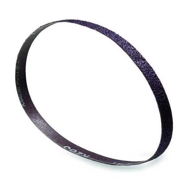 Sanding Belt, Coated, 1/2 in W, 24 in L, P120 Grit, Medium, Aluminum Oxide, R283 Metalite, Maroon, Norton Abrasives, Mfr#: 78072727564