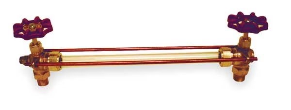 Water Gauge, Standard, 3/8 In, MNPT, Bronze, Apollo Valves, Mfr#: 2010100