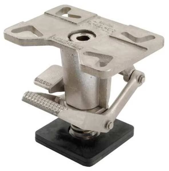 Adjustable Floor Lock, Top Plate, 11-1/2in, EnjoyTool Select, Mfr#: FL-ADJ-810-SS