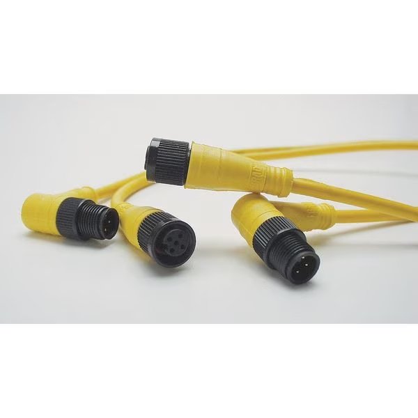 Cordset, 4 Pin, Receptacle, Female, Brad Harrison, Mfr#: 804001A09M100