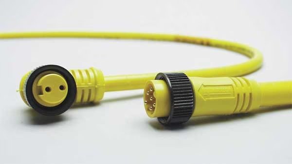 Cordset, 2 Pin, Receptacle, Female, Brad Harrison, Mfr#: 102000A01F120
