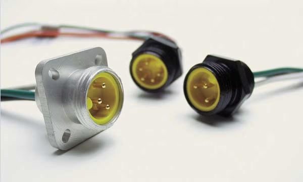 External Thread Receptacle, 6, Male, 16 AWG, Brad Harrison, Mfr#: 1R6006A20A120
