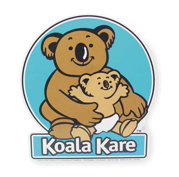 Baby Changing Station Front Label, Koala Kare, Mfr#: 825
