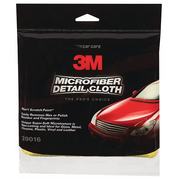 Detailing Cloth, Microfiber, 3M, Mfr#: 70005277986