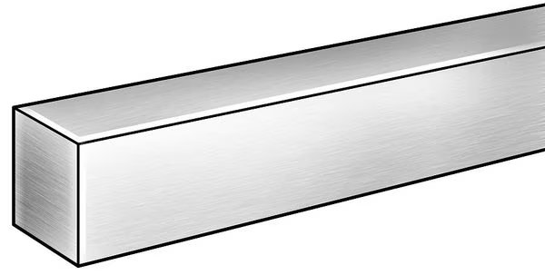 Blank Stock, Sq, 304SS, 3/8 Tx3/8 In W, 6 ft, EnjoyTool Select, Mfr#: 4YTT6