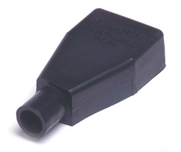 Terminal Protector, Plug-In, PVC, Black, PK5, Quickcable, Mfr#: 5723-360-005B