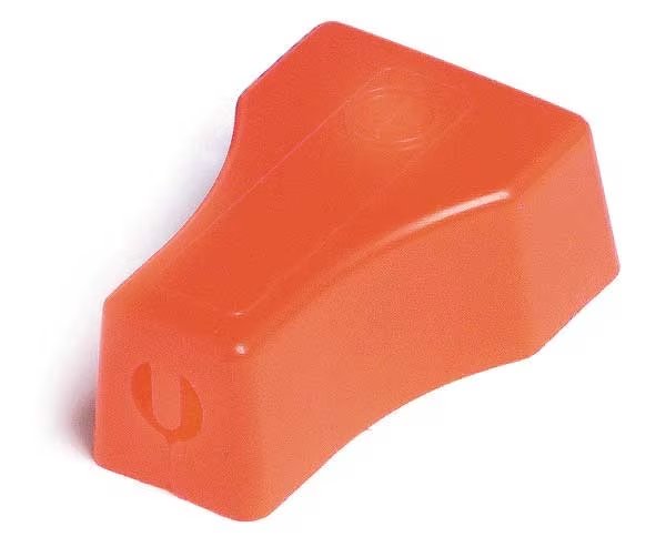 Terminal Protector, Snap-On, PVC, Red, PK5, Quickcable, Mfr#: 5702-360-005R