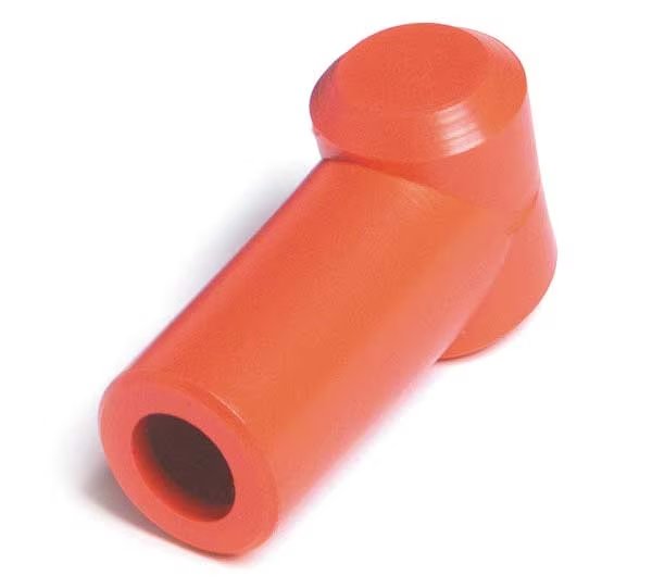 Terminal Protector, Plug-In, PVC, Red, PK5, Quickcable, Mfr#: 5736-360-005R