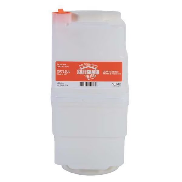 Cartridge Filter, ULPA Cartridge Filter, 0.8 gal., Atrix, Mfr#: OF712UL