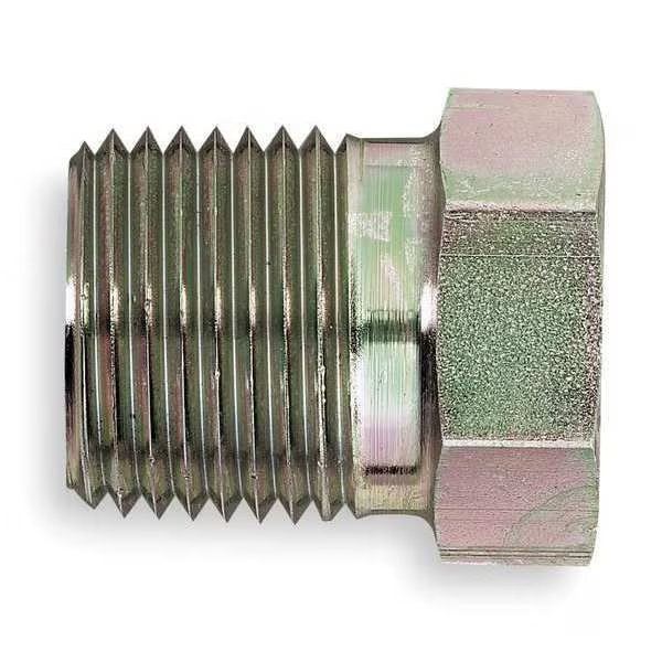 Hose Adapter, 1/2", NPTF, 1/4", NPTF, Eaton Aeroquip, Mfr#: 259-2081-8-4