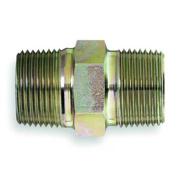 Hose Adapter, 3/8", NPTF, 3/8", NPTF, Eaton Aeroquip, Mfr#: 259-2083-6-6