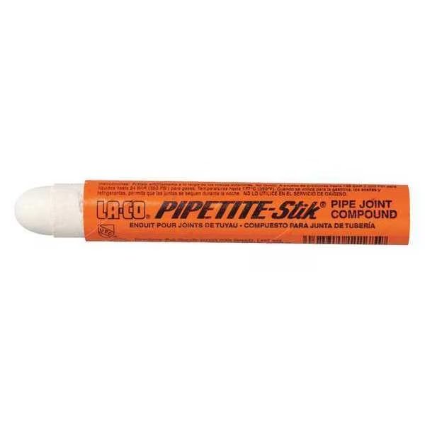 Pipe Thread Sealant 1.3 oz, Stick, Pipetite-Stik, White, Solid, La-Co, Mfr#: 11175
