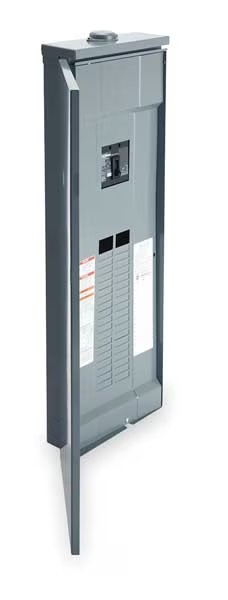 Load Center, QO, 30 Spaces, 125A, 120/240V AC, Convertible, Main Circuit Breaker, 3 Phase, Square D, Mfr#: QO330MQ125RB