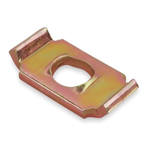 Saddle Washer, 3/8 or 1/2 In, Gold, PK50, Superstrut, Mfr#: AB 242
