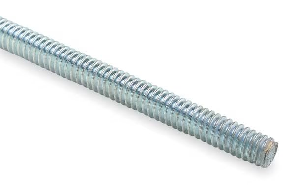 Threaded Rod, 1/2"-13, 12 ft, Stainless Steel, 18-8, Plain Finish, Superstrut, Mfr#: H104 1/2x12SS