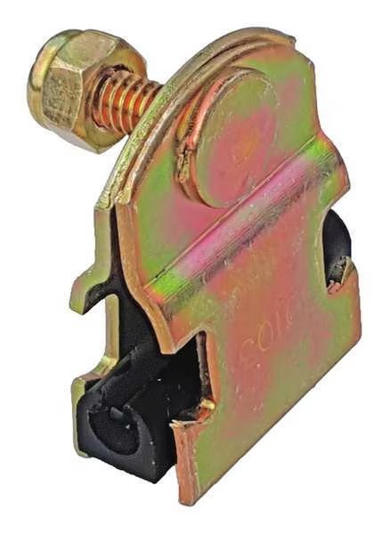 Channel Pipe Clamp, 3/8 In, Gold, EnjoyTool Select, Mfr#: V120NEO 3/8Y