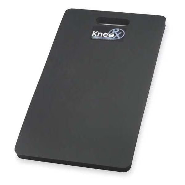 Knee RX Kneeling Mat, Nitrile/PVC Sponge Kneeling Pad, 12 in L x 22 in W, Built-In Handle, Black, Notrax, Mfr#: 950S1222BL