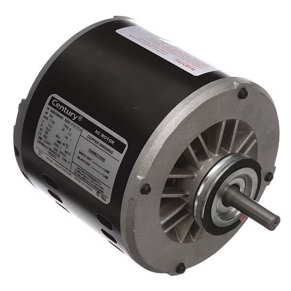 Evaporative Cooler Motor, 115V, Ball, CCWLE, Century, Mfr#: VB2074V1