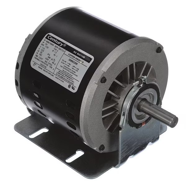 Evaporative Cooler Motor, 115V, Auto, Ball, Century, Mfr#: VB2074BV1